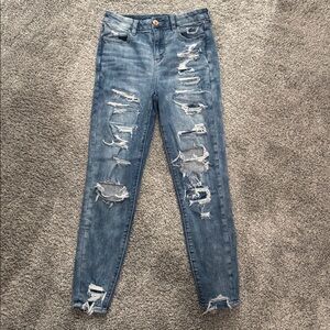 American Eagle Outfitters Light Blue Denim Jeans